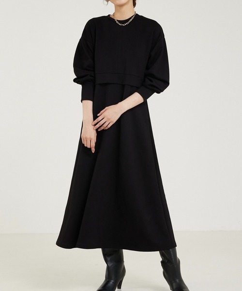 美品　【着用１回】　ABAHOUSE　ワンピースドレス　ペチコート付 美品 【着用1回】 ABAHOUSE ワンピースドレス ペチコート付