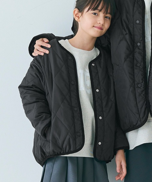 JORDAN キッズ L 黒 キルティング ブルゾン ジャンバー150cm Jordan Kids Welded Jordan Puffer Jacket in Black | Childsplay Clothing