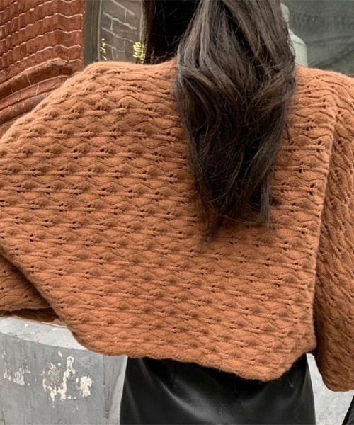 ニット2点 おまとめ SHIPS any:〈手洗い可能〉畦編み ストライプ クルーネック ニット