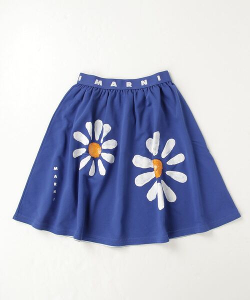 MARNI（マルニ） スカート Kids ＆ Junior ブランドロゴフラワーフレア