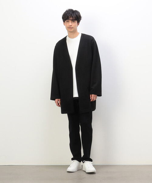 COMME CA ISM（コムサイズム） カーディガン フェイクスエード ロング