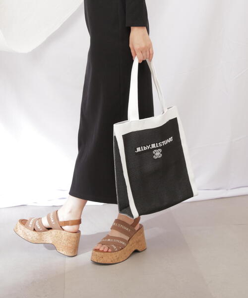 さらに100円引き◆JILLSTUART◆JOY LOGO BUCKLE トートバッグ さらに100円引き◇JILLSTUART◇JOY LOGO BUCKLE トートバッグ