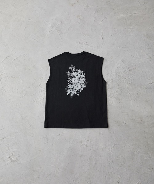 Tシャツ(半袖+袖なし) t-shirt  vintage CLEL（クレイル） tシャツ 「CLEL」Vintage Design Sleeveless Print T