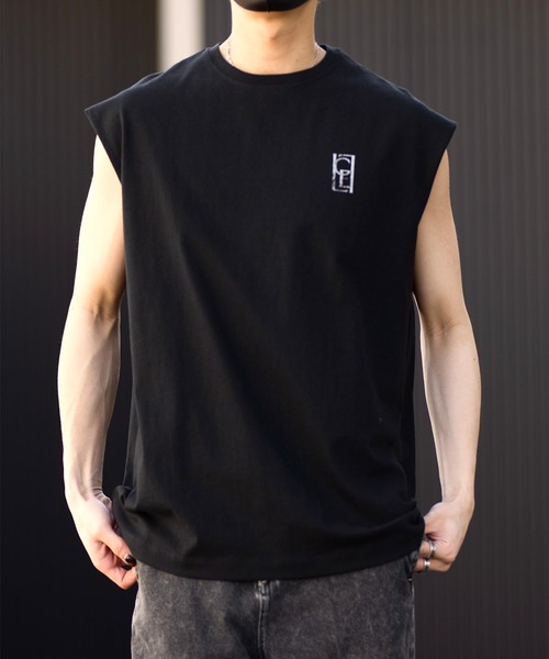 CDL AtelierSleevelessTeeLブラック ノースリーブTシャツ PRE-ORDER] CDL Atelier Sleeveless Tee – CDL TOKYO