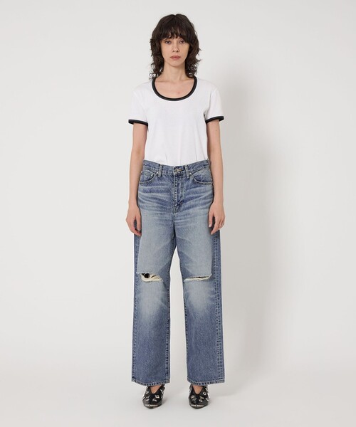 <ASTRAET>コットン 4ポケット デニムパンツ ASTRAET ジーンズ デニム デニムパンツ 「ASTRAET」コットン