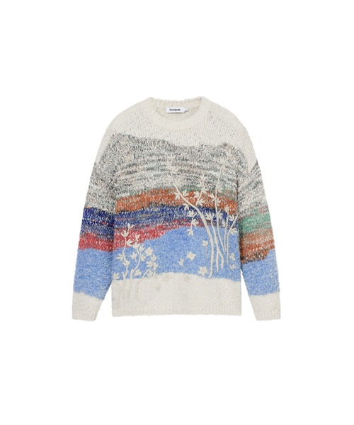 ニット セーター GRAN SUDBURY ヘビーゲージプルオーバー レディース Desigual ニット セーター GRAN SUDBURY ヘビーゲージプル