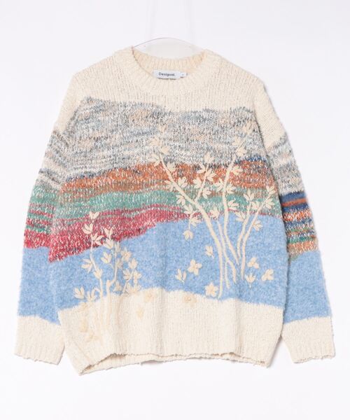 ニット セーター GRAN SUDBURY ヘビーゲージプルオーバー レディース Desigual ニット セーター GRAN SUDBURY ヘビーゲージプル