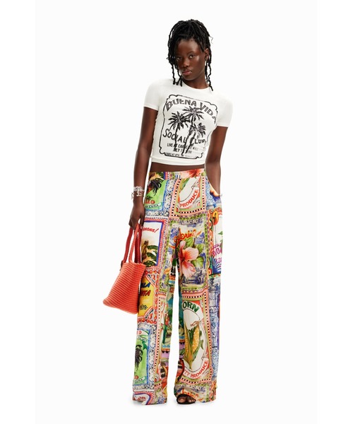 Desigual パンツ 「Desigual x Stella Jean