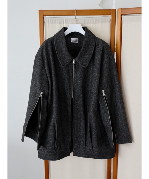 ジャケット・アウター katrin tokyo cocoon herringbone blouson Katrin TOKYO ブルゾン アウター cocoon herringbone blouson