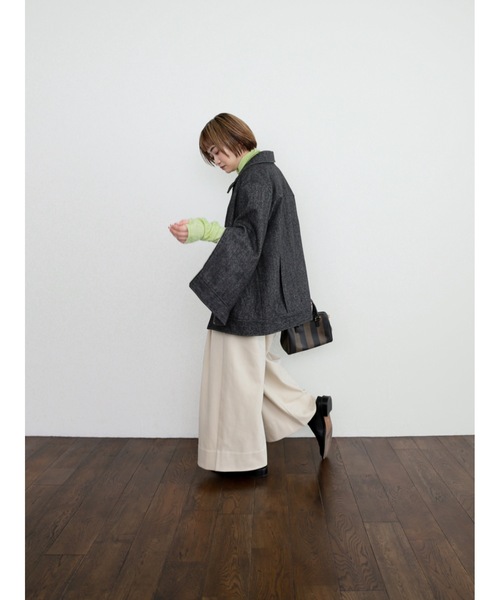 Katrin TOKYO ブルゾン アウター cocoon herringbone blouson Katrin TOKYO ブルゾン アウター cocoon herringbone blouson