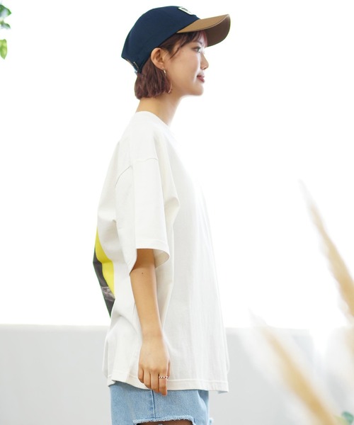tシャツ Manhattan Portage/マンハッタンポーテージ THRASHERコラボTシャツ オーバーサイズ MP-M584 レディース Manhattan Portage マンハッタンポーテージ 半袖 Tシャツ