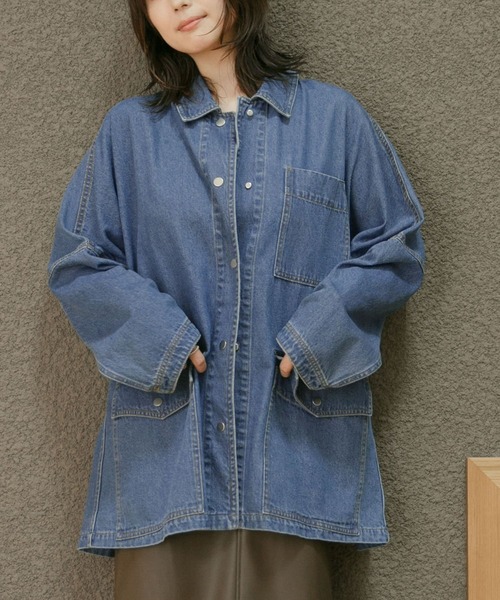 美品YENN LT DENIM COAT デニムジャケット YENN デニムジャケット gジャン YENN LT DENIM COAT レディース