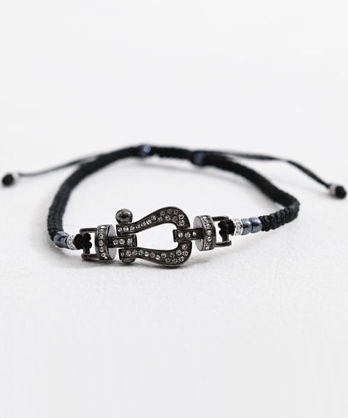 DIESEL シルバー ブラック アンクレット Amazon | Diesel ディーゼル メンズ アクセサリー BRACELET
