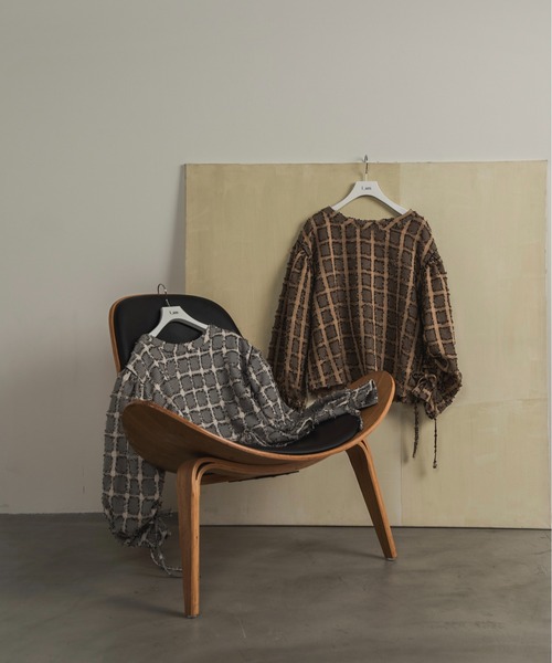 I_am（アイアム） tシャツ drawstring block tops / ドローストリング
