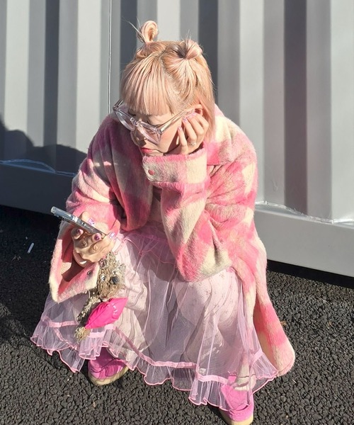 ピンク サロペット オーバーサイズ Alley Tokyo サロペット オーバーオール いろんな柄サロペット