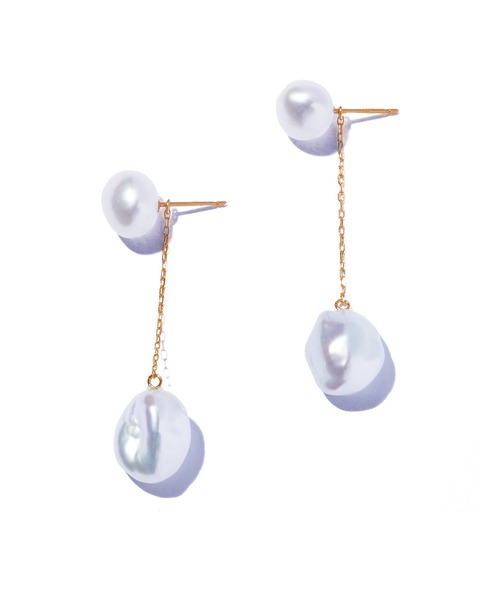 ピアス 「les bon bon」blessing pearl pierce BOB576 レディースの画像
