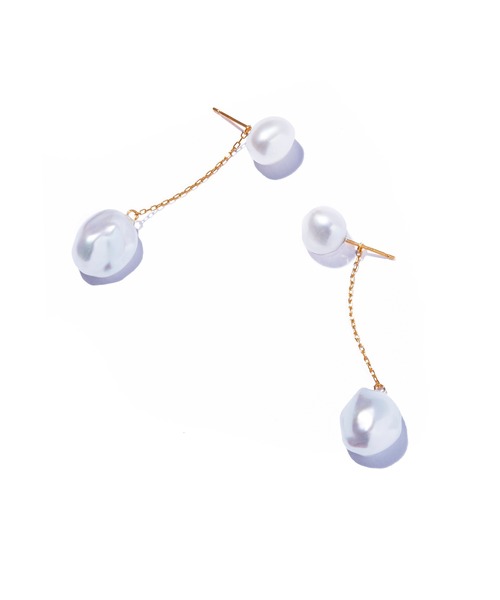 ピアス 「les bon bon」blessing pearl pierce BOB576 レディースの画像