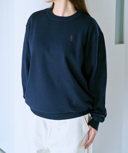 BROKEN BASE（ブロークンベース） セーター ニット BB刺繍ハイゲージ