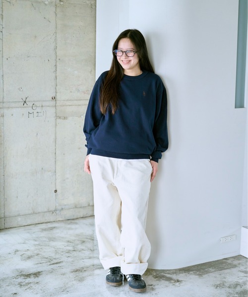 BROKEN BASE（ブロークンベース） セーター ニット BB刺繍ハイゲージ