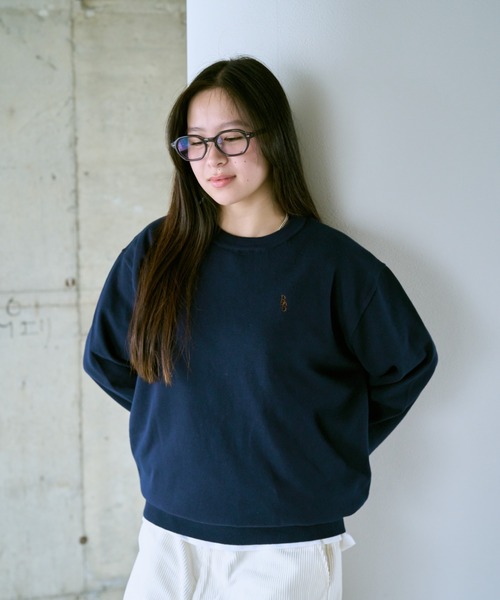 BROKEN BASE（ブロークンベース） セーター ニット BB刺繍ハイゲージ