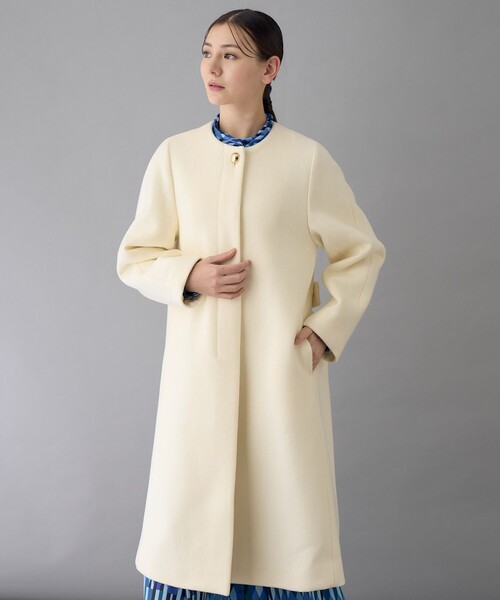 【美品】ANAYI ビーバーリバークルーコート 36 シャルムビーバークルーコート | ANAYI/アナイ | 三越伊勢丹オンライン