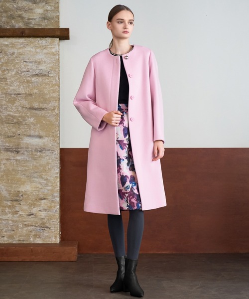 ANAYI（アナイ） トレンチコート コート シャルムビーバークルーコート