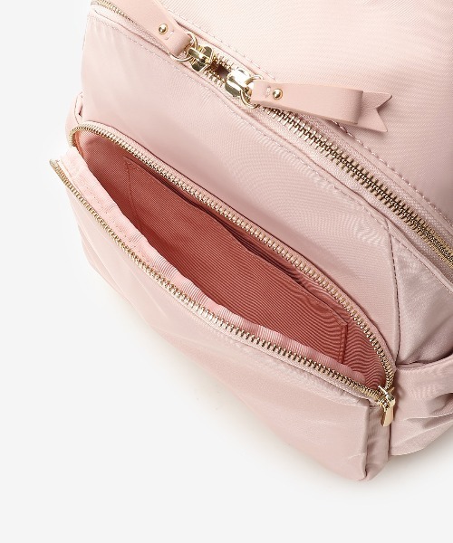 最終値下げ♡サマンサベガ♡ ナイロンリボンリュック♡ピンクベージュ 最終値下げ♡サマンサベガ♡ ナイロンリボンリュック♡ピンクベージュ