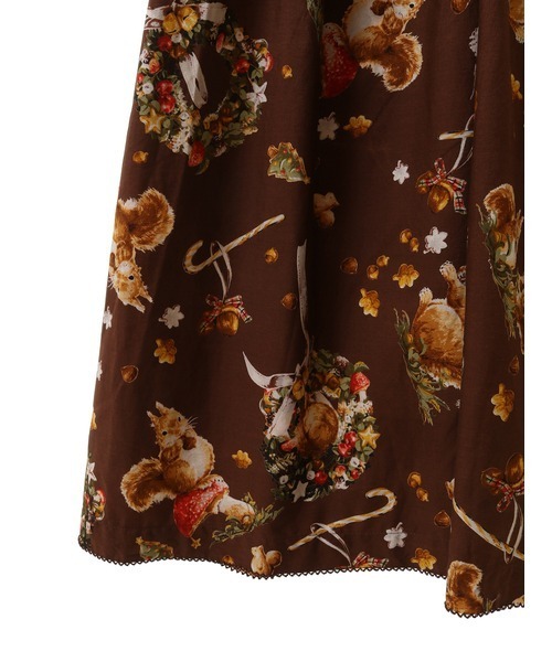 PINK HOUSE（ピンクハウス） ワンピース ウィンターフォレストトリート