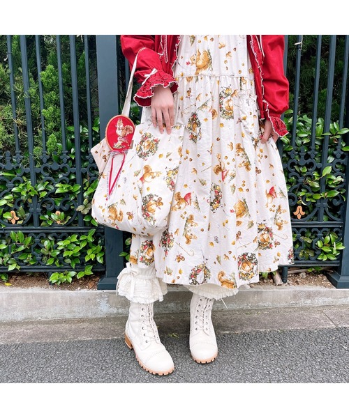 PINK HOUSE（ピンクハウス） ワンピース ウィンターフォレストトリート