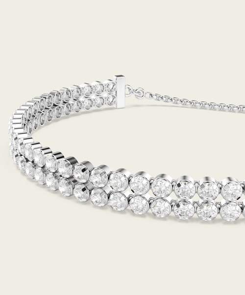 スワロフスキー　ブレスレット　テニスブレスレット　シルバー　正規品　極美品　箱付 楽天市場】【スペシャルラッピング付き】【純正紙袋付き