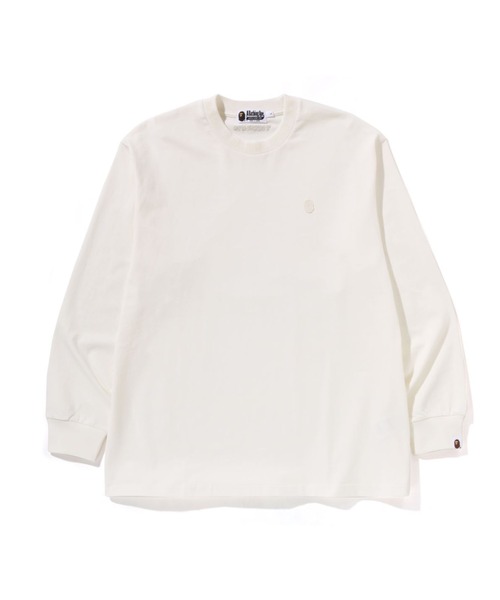 A BATHING APE tシャツ ONE POINT RELAXED FIT LS TEE メンズ