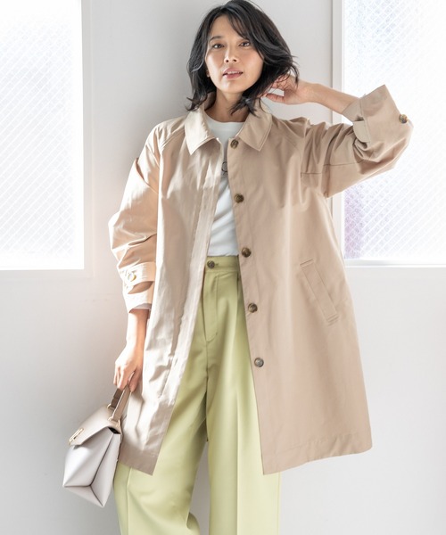 GLACIER lusso（グラシアルッソ） ステンカラーコート コート 「非