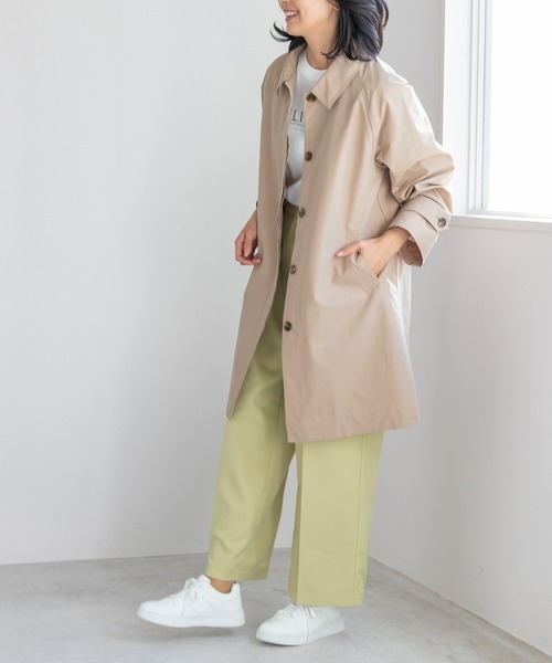 GLACIER lusso（グラシアルッソ） ステンカラーコート コート 「非