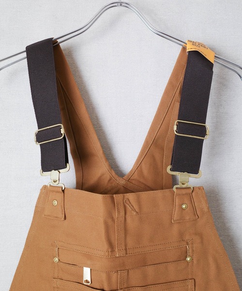 Carhartt ベージュ オーバーオール サスペンダー付き Carhartt オーバーオール サロペット 「T7」「CARHARTT