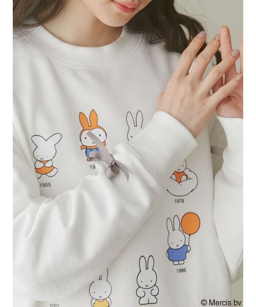ミッフィースタイル限定 トレーナー 長袖 70th ファースト サガラ刺繍 ミッフィーさがら刺繍エプロン(MF-291)（36個入） | ミッフィー