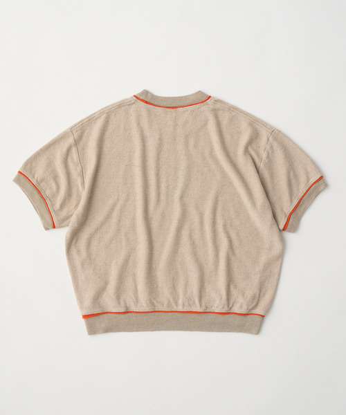 美品 unfil アンフィル コットン ニット セーター unfil ニット セーター アンフィル / linen ＆ cotton pile