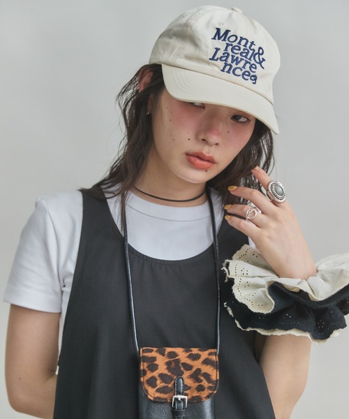 melt the lady メルトザレディ logo cap キャップ MIRROR STOKE キャップ 帽子 「ZOZO限定」LOGO CAP レディース