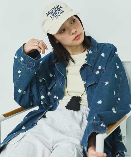 トロロンコ　唾奇cap 帽子　新品未使用タグ付き MIRROR STOKE キャップ 帽子 レディース 「ZOZO限定／追加」LOGO CAP