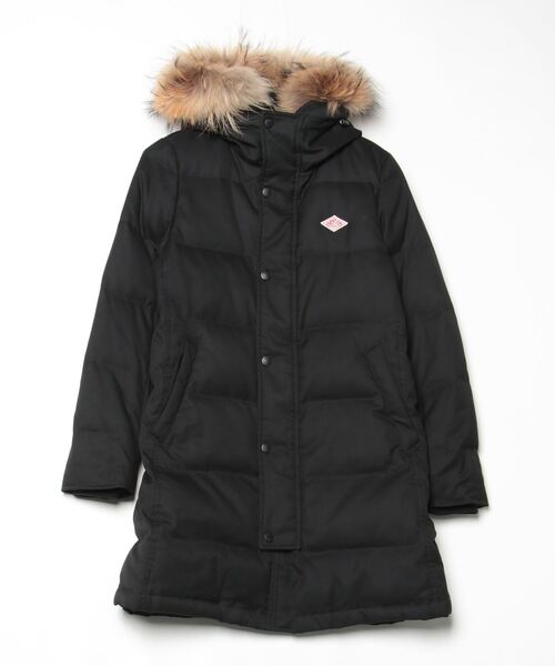 Danton（ダントン） 刺繍ダウンコート「BEAMSコラボ」 34 ブラック