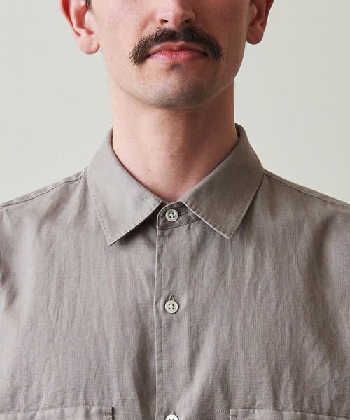STEVEN ALAN シャツ 「Steven Alan」 C/L/Si パナマ 2ポケット