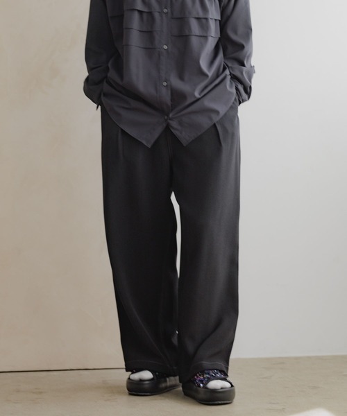 niko and… スラックス パンツ トロットシンプルスラックスパンツ