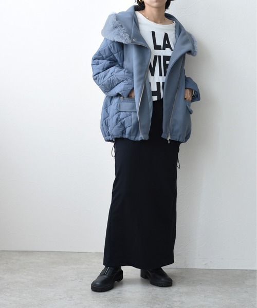 Eimee Law（エイミーロウ） ブルゾン 38 ライトブルー レディース