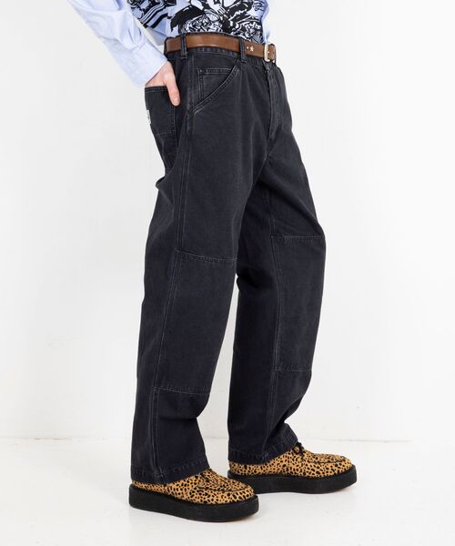 HYSTERIC GLAMOUR パンツ ダブルニーペインターパンツ メンズ