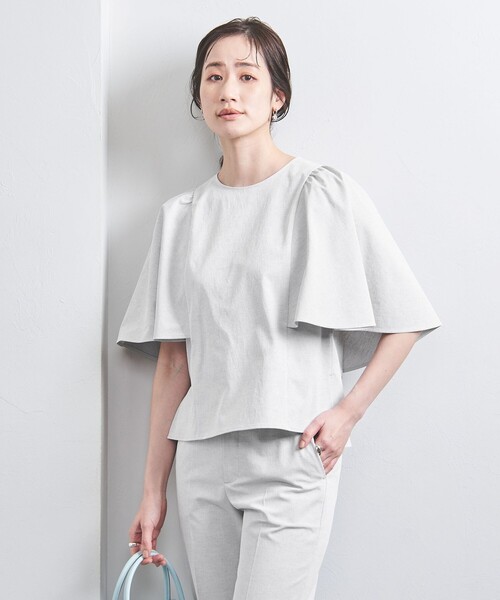 UNITED ARROWS ブラウス シャツ RIRANCHA ツイル レディース
