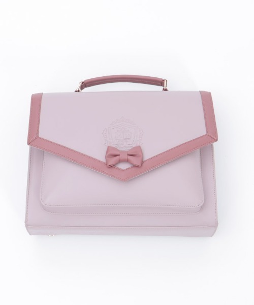 axes femme POETIQUE ショルダーバッグ バッグ エンブレム型押し