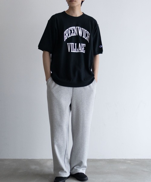 tシャツ REVERSEWEAVE10oz.FrenchTerry リバースウィーブショートスリーブスウェットシャツ ユニセックス レディース メンズ Champion tシャツ REVERSEWEAVE10oz.FrenchTerry リバース