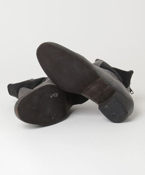 「ZADIG&VOLTAIRE」 ショートブーツ 36 グレー レディース_画像3