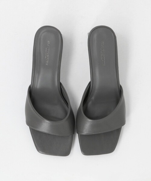 BEAUTY＆YOUTH UNITED ARROWS サンダル レザーライク スクエア