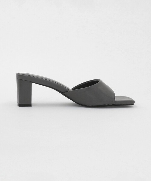 UNITED ARROWS ワイドスクエア ミュール　37ブラック UNITED ARROWS LTD. OUTLET｜ワイドスクエア ミュール | Rakuten