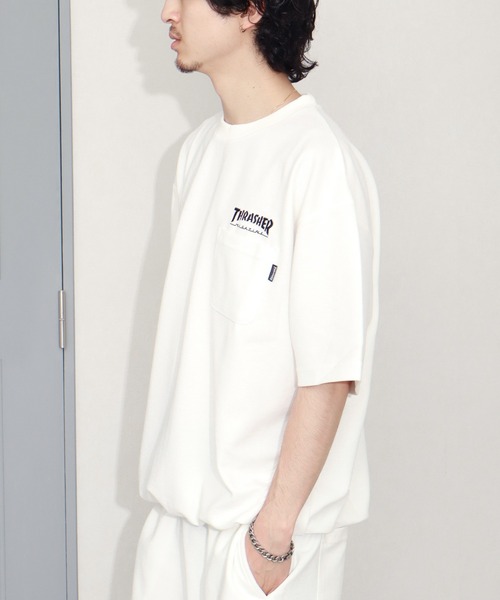 THRASHER（スラッシャー） tシャツ 「THRASHER/スラッシャー」パイル